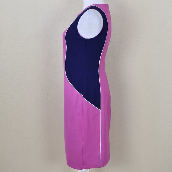 Not Your Daughter's Jeans NYDJ Color Block Sheath Dress 6 - Picture 4 of 7